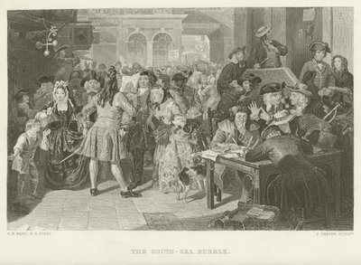 De Zuidzeezeepbel door Edward Matthew Ward